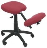 Sgabello Ergonomico Lietor PC 37G Rosso Granato 62 cm