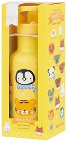 A Little Lovely Company - borraccia in acciaio inox, 350 ml - amici animali