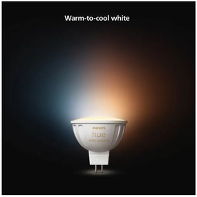Lampadina LED dimmerabile Philips Hue WA GU5,3/MR16/5,1W/12V 2200-6500K
