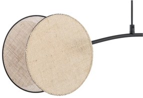 Lampadario a sospensione con filo MOTIF 2xE27/15W/230V beige