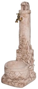 Fontana a colonna Casale in calcestruzzo H 83 cm, 29 x 35 cm