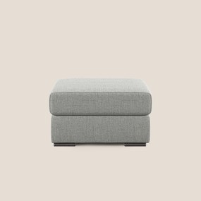 Sun pouf apribile contenitore in tessuto impermeabile fiammato T03 grigio chiaro