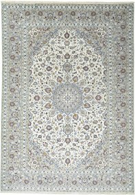 Kashan Tappeto 350 x 250 Beige (Iran) Annodato A Mano
