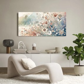 Quadro su tela – Composizione floreale stilizzata