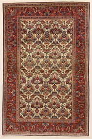 Kashan Tappeto 210x130 (Iran) Annodato A Mano