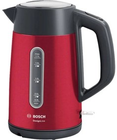 Bosch - Haushalt TWK4P434 Bollitore Rosso Capacità effettiva: 1.7 l