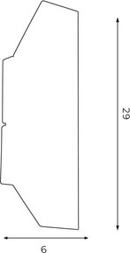 Applique WALL 2xGU10/8W/230V bianco