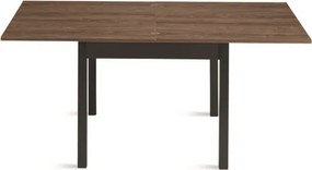 Tavolo in legno da cucina a libro da 90 cm a 180 cm Teak - UGO