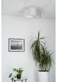 Brilagi - Plafoniera SNAKE 3xE27/15W/230V grigio/crema