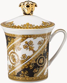 Tazza in porcellana con coperchio edizione limitata I Love Baroque