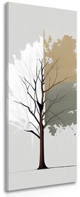 Stampa su tela – Albero minimalista interessante