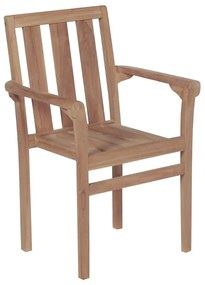 Sedie da giardino 2 pz con cuscini antracite massello di teak