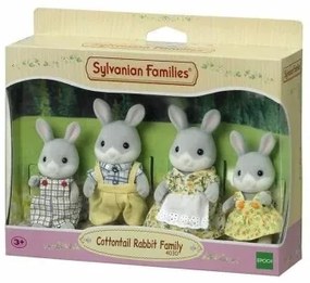 Set di Pupazzi Sylvanian Families Family Gray Rabbit