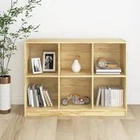 Libreria 104x33x76 cm in Legno Massello di Pino 809966