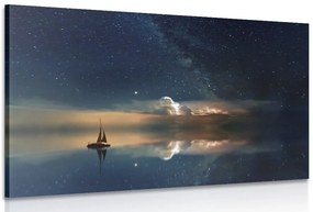 Quadro su tela – Barca sul mare