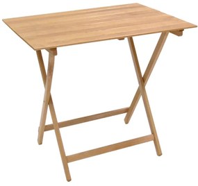 PIC-NIC - tavolo da giardino pieghevole salvaspazio in legno 60x100