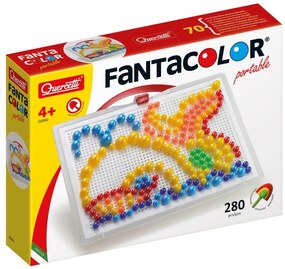 Mosaico Fantacolor Portable - 280 pezzi, 3 dimensioni di chiodini