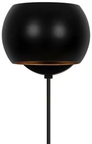 Nordlux - Faretto da parete orientabile BELIR 1xG9/5W/230V nero