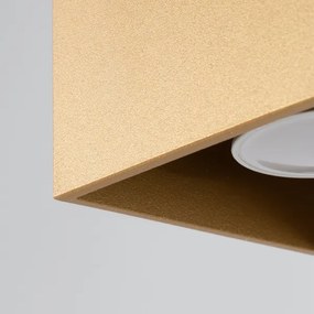 Sollux Sl.1182 - Faretto QUAD 1xGU10/10W/230V oro