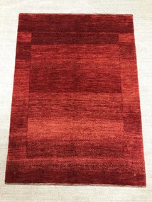 Loribaft Tappeto persiano 140 x 100 Rosso (Iran) Annodato A Mano