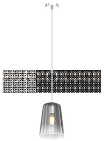 Sospensione cromo 1 luce cromo 1164cr-s1-cr