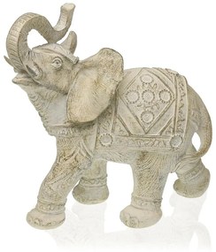 Statua Decorativa Versa Elefante 10,5 x 22,5 x 23 cm Resina