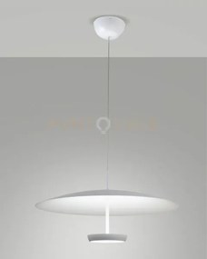 Yuko sospensione bianca a led 3000k - 40w - 3200 lm dimmerabile