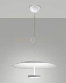 Yuko sospensione bianca a led 3000k - 40w - 3200 lm dimmerabile