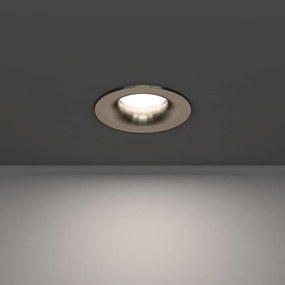 Eglo 902275 - Plafoniera LED per bagno SALABATE LED/4,9W/230V Ø8,8 cm IP65 cromo