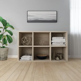 Libreria/Credenza Rovere Sonoma 66x30x98 cm Legno Multistrato