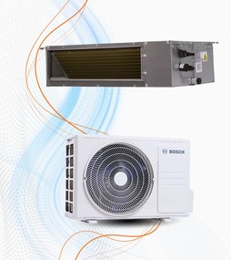 Climatizzatore Bosch Canalizzato Climate 5000i Mono Inverter R-32 WiFi, 30.000