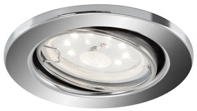 Briloner 8315-018 - Luce da bagno da incasso LED 1xGU10/5W/230V IP23