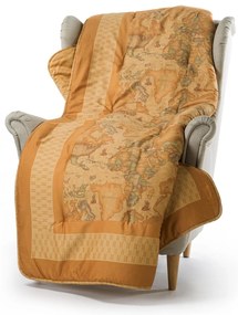 Plaid Geo classic, in raso di cotone CALEFFI