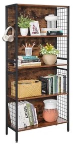 Libreria NAVARO marrone/nero