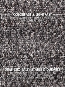 Tappeto grigio scuro tessuto a mano 160x230 cm Notting Hill Portobello – Ted Baker