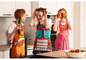 Grembiule per bambini in cotone riciclato Honey - Tiseco Home Studio