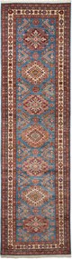 Kazak Tappeto orientale 290x80 Blu (Pakistan) Annodato A Mano