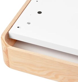 Plafoniera NATURAL SQUARE 2xE27/15W/230V 35x35 cm pino