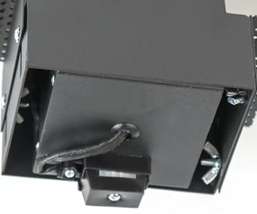 Set di 6 faretti da incasso neri GU10 orientabili senza cornice - Oneon