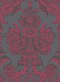 Cole & Son Carta da parati Wyndham - Red/ Slate