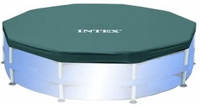 Intex - 28030 Copripiscina, Protegge dai detriti, Multicolore 305 cm