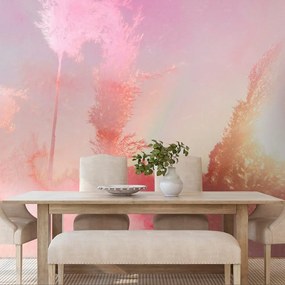 Carta da parati – Atmosfera autunnale in rosa