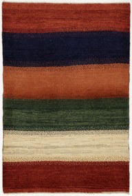 Gabbeh Tappeto 110 x 160 (Iran) Annodato A Mano