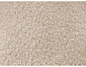 Divano marrone chiaro con rivestimento in bouclé 232 cm Hippolyte – Bobochic Paris