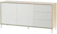 Credenza 2 Ante pi 3 Cassetti Brooklyn cm 154 x 41 x 74h