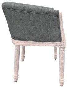 Panca Grigio Scuro 98x56x69 cm in Tessuto