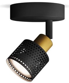 Philips - Faretto NIALL 1xGU10/5W/230V nero/ottone