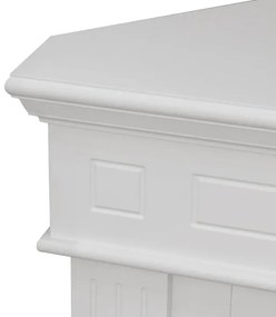 Camino elettrico da terra ad angolo Bianco FORD L110 x P63 x H102 cm