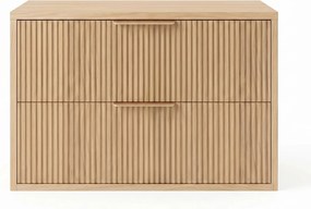 Mobile bagno sotto lavabo Rea Mono 60cm Beige