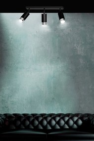 Lampadario Orientabile HIRO 3 BLACK e WHITE da soffitto e parete